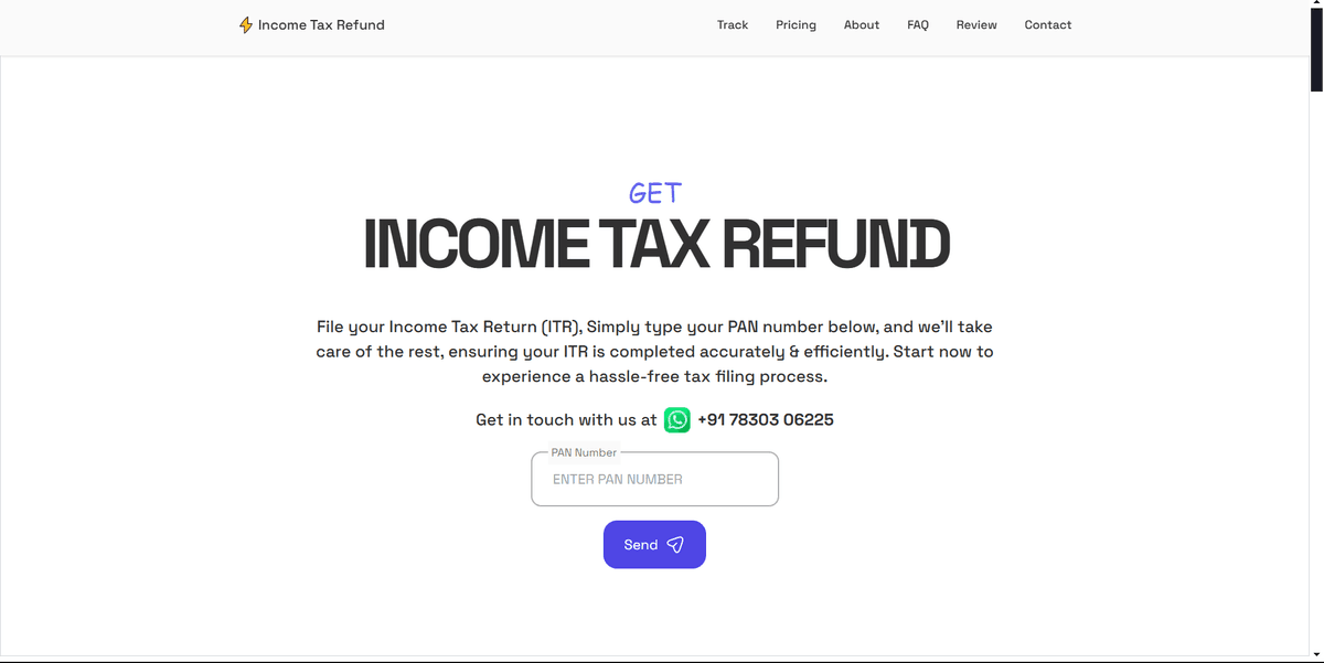 Income Tax Refund Starter
